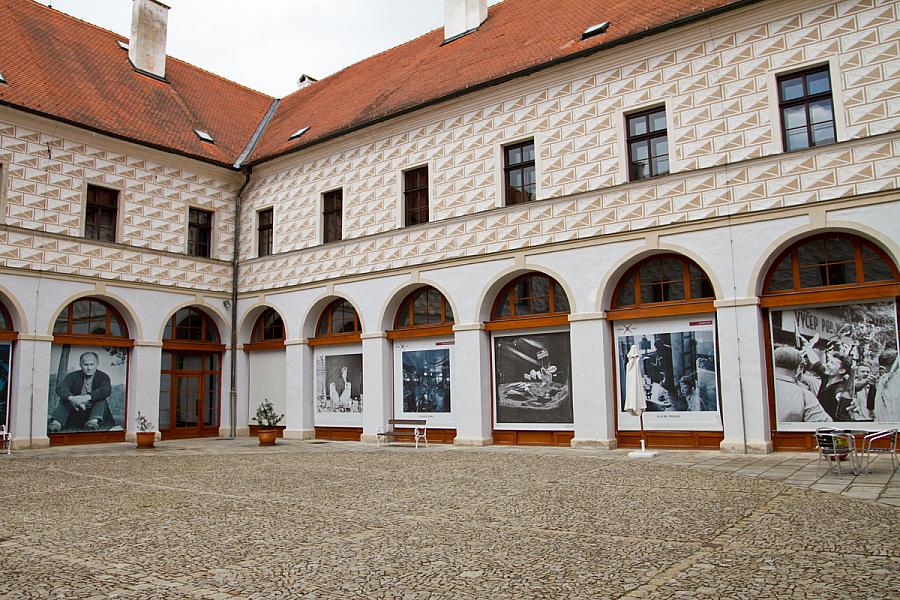 Jindřichův Hradec - Fragmenty městských hradeb v blízkosti jezuitské koleje, foto: Archiv Vydavatelství MCU s.r.o.