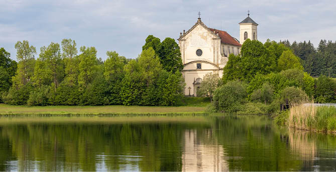 Klaster near Nova Bystrice, Jindrichuv Hradec District, South Bohemian Region, Czech Republic