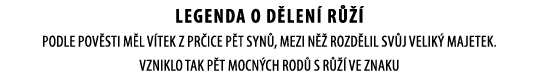 legenda o D len r    podle pov sti m l V tek z Pr ice p t syn , mezi n   rozd lil sv j velik  majetek. Vzniklo tak p...