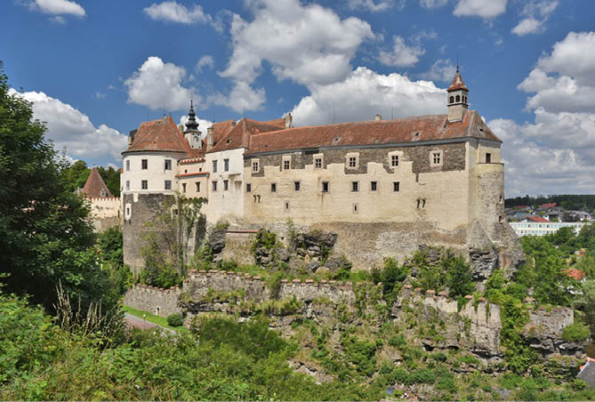 Castle Raabs, Lower Austria, in summer.