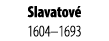 Slavatov 1604–1693