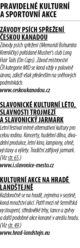 Pravideln kulturn  a sportovn  akce Z vody ps ch sp e en   eskou Kanadou Z vody ps ch sp e en  (Memori l Bohum ra Kr...